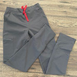Figs Yola Scrub Pants in Charcoal XXS-T